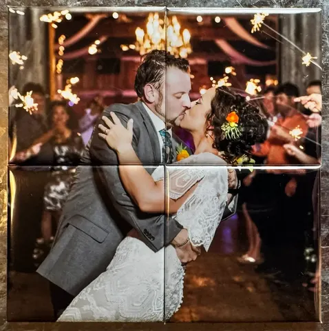 4-Piece Custom Photo Magnet Puzzle